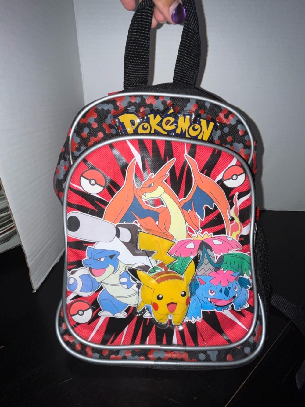 Pokemon Pikachu Small Backpack - Picture 5 of 8